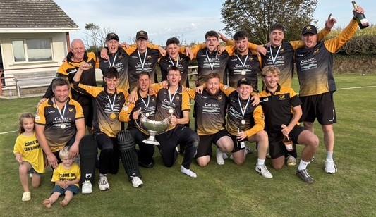 Jubilant Lawrenny celebrate post-match